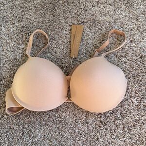 Skims custom fit plunge bra in clay size 34b